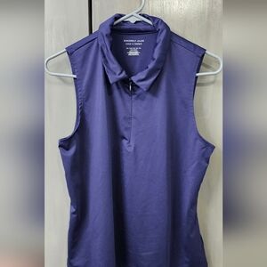 Sincerely Jules Royal Blue GOLF Sleeveless Blouse